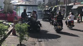 Man Rides To Work With Chihuahua On Motorcycle