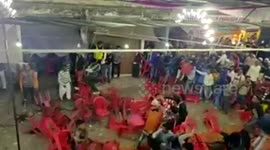 Audience at music event breaks out into chair-throwing brawl over seating in north India
