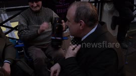 Liberal Democrat Deputy Leader tells hunger strikers climate change is 