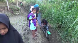 Disaster Victims on Dangerous Roads, To Be Free from Isolation