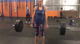 A waitress shed 125lbs after her grandfather begged her to lose weight on his deathbed