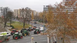 German farmers protest in Berlin