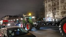 German farmers' protest