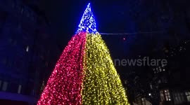 The Connaught Christmas Tree and Mount Street Christmas Lights 2019 switch-on