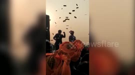 Bridegroom, family make it rain during wedding procession, spend almost $145,000 in western India