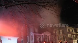 Home fire Coal Township, Pa