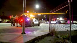 US cop shooting suspect 'jumped from 3rd floor hotel window and fled on foot'