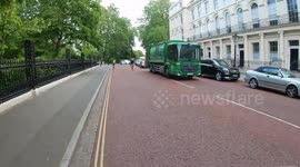 Another wrong way driver turned back in Regents Park