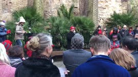 Steve Coogan campaigns for Labour in Hastings