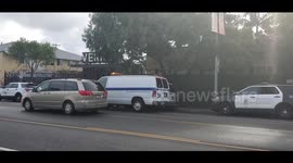 RIP Daniel Homeless man living in his Van passes  A way today  At Venice beach rose Avenue