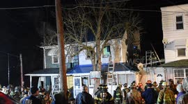 20191208 Duplex fire with 6 displaced Shamokin, Pa