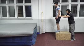 Blind Sprinter In The Running