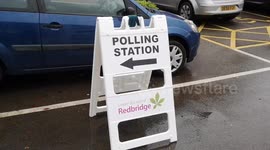 Views Of Polling Stations In Redbridge And Stratford