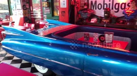 Real Chevrolet spotted inside a Philippines restaurant