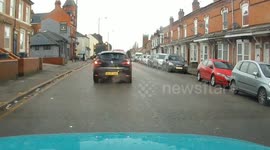 Hit and run in Birmingham and then speeds away where locals stop to help