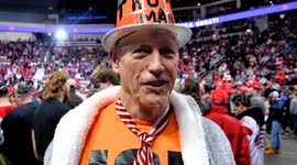 Trump Supporter at the Keep America Great Rally Hershey, Pennsylvania