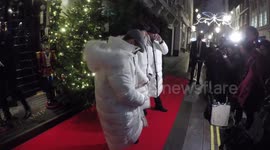 East 17 Victoria Clay And Jimmy Tarbuck Arrives At The Tramp Christmas Party