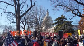 Pro-Impeachment demonstrators rally at Capitol