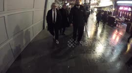 Dexter Fletcher encounters Extinction Rebellion Protestors 