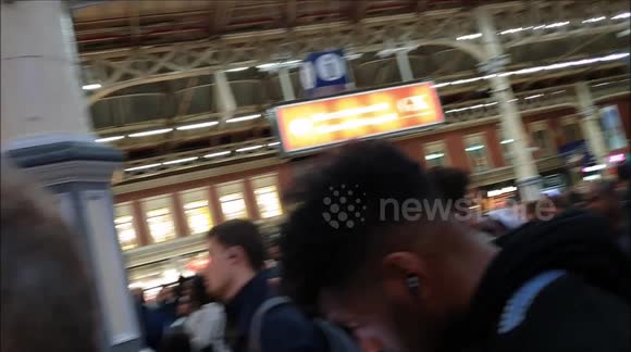 East Croydon Signal Failure Chaos at Victoria Station London 18 Dec 2019