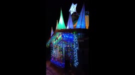 House Decorated With Amazing Christmas Lights In The Philippines