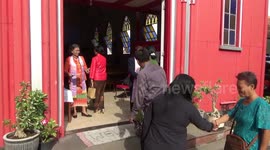 This old church in Indonesia's East Java was made with iron imported directly from the Netherlands