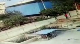 Parents away at work, unsupervised toddler falls into ditch while playing in southern India