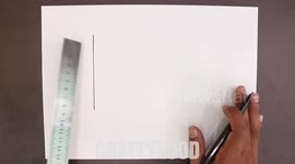 How To Draw 3D Stairs With Hole || Illusion Drawing || 3D Drawing Art || Craftyhood