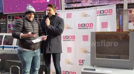 Good Riddance Day: Times Square visitors shred bad 2019 memories