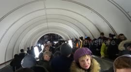 Moscow Metro gets busy ahead of the New Year Fireworks