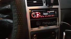 Peugeot steering wheel hand made control