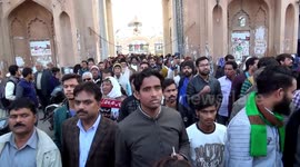 Shia Muslims in northern India protest against US killing of Soleimani