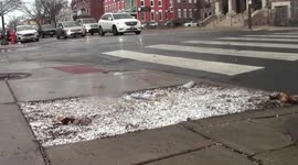 heavy snow sqawls in PHila, PA