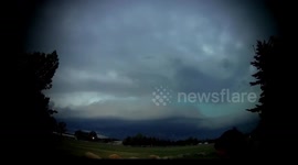 Super Cell Thunderstorm Hyperlapse