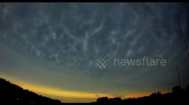 Hyperlapse into Supercell Thunderstorm