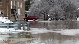 New Hamburg, Ontario, Canada Flooding - January 12, 2020