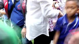 Locals celebrate national Children's Day in Thailand