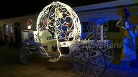 Old Kings Cart Was Remodeled To Be Wedding Cart In Egypt