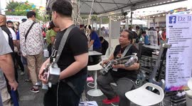 Rock Band Play Songs On Homemade Synthesiser Instruments