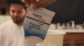 Bizarre moment man DRINKS entire bottle of 'personal lubricant'