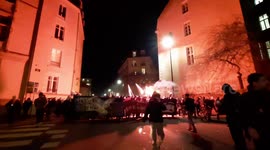 Thousands march through Nantes for the 50th day of strike against Macron's pension reform