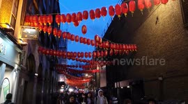 Chinese New Year In London's China Town 