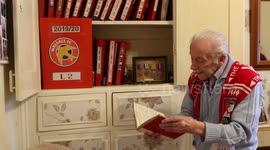 95-year-old soccer fanatic has been supporting his beloved Walsall FC for over 85 years