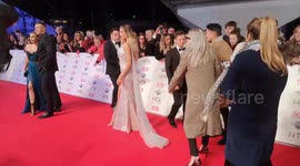 Ant And Dec Arrive On The Red Carpet At The NTA awards. Also attending was Jacqueline Jossa