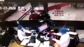 Chinese man removes mask and coughs on hospital staff after failing to get medicine