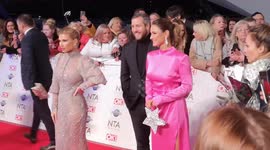 Sam Faiers, Vicky Pattison And Megan McKenna At The Red Carpet For The NTA Awards
