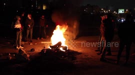 Palestinians take to the streets to protest Donald Trump's Middle East peace plan