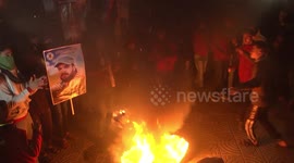 Palestinians in Gaza demonstrate against Trump's Middle-East peace plan