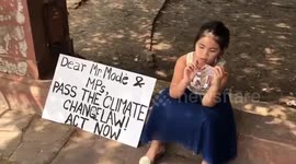 8 Year old Indian climate activist Licypriya has objection calling her India's Greta Thunberg