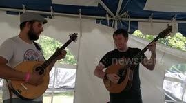 Daoiri Farrell and Jon Vatcher, Clasped To The Pig.